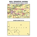 Topografische kaart 985 MT50 Alcalá de Guadaira | CNIG - Instituto Geográfico Nacional1