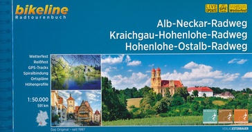 Fietsgids Bikeline Alb-Neckar-Weg, Kraichgau-Hohenlohe-Radweg, Hohenlohe-Ostalb-Weg | Esterbauer