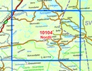 Wandelkaart - Topografische kaart 10104 Norge Serien Nordli | Nordeca