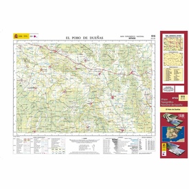 Topografische kaart 515 MT50 El Pobo de Dueñas | CNIG - Instituto Geográfico Nacional1