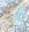 Wandkaart Mont Blanc  100 x 131 cm | IGN - Institut Géographique National