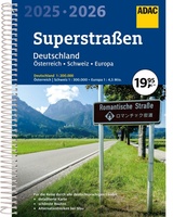 Superstraßen 2025/2026 Deutschland 1:200 000 | A4 | Ringband