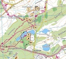 Wandelkaart - Topografische kaart R5 Luxemburg Larochette - Lorentzweiler - Ettelbruck | Topografische dienst Luxemburg