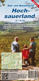 Wandelkaart Hochsauerland | Kartographische Kommunale Verlagsgesellschaft