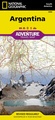 Wegenkaart - landkaart 3400 Adventure Map Argentina - Argentinië | National Geographic