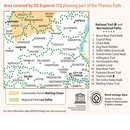 Wandelkaart - Topografische kaart 173 OS Explorer Map London North | Ordnance Survey