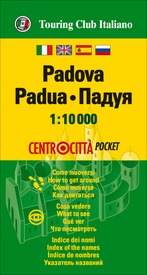 Stadsplattegrond Centrocittà Pocket Padova - Padua | Touring Club Italiano