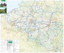 Fietskaart Lange afstand Fietsroutes (LF) België en Grensregio's | NGI - Nationaal Geografisch Instituut