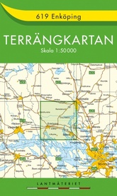 Wandelkaart - Topografische kaart 619 Terrängkartan Enköping | Lantmäteriet