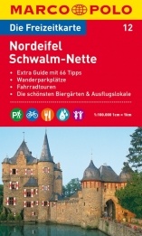 Wegenkaart - landkaart 12 Marco Polo Freizeitkarte Nordeifel- Schwalm-Nette | Marco Polo