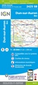 Wandelkaart - Topografische kaart 2425SB Dun-sur-Aubron - Blet | IGN - Institut Géographique National