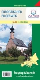 Wandelgids - kaart Europäischer Pilgerweg - Via Nova | Freytag & Berndt