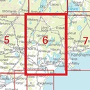 Wandelkaart - Topografische kaart 6 Sverigeserien Kristianstad | Norstedts