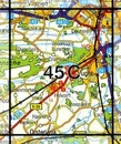 Topografische kaart - Wandelkaart 45C 's-Hertogenbosch - Den Bosch | Kadaster