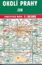 Wandelkaart 419 Okolí Prahy jih - omgeving Praag zuid | Shocart