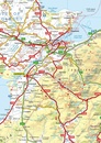 Wegenkaart - landkaart Visitors map Wales | A-Z Map Company