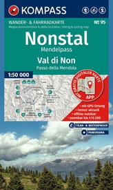 Wandelkaart 95 Valle di Non/Nonstal | Kompass