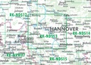 Fietskaart NDS13 Bikeline Radkarte Hannover und Umgebung | Esterbauer