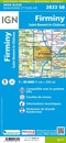 Wandelkaart - Topografische kaart 2833SB Firminy, St-Bonnet-le-Château | IGN - Institut Géographique National