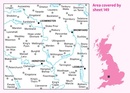 Wandelkaart - Topografische kaart 149 Landranger  Hereford & Leominster, Bromyard & Ledbury | Ordnance Survey