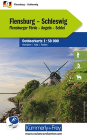 Fietskaart - Wandelkaart 9 Outdoorkarte Flensburg / Schleswig | Kümmerly & Frey