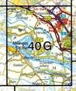Topografische kaart - Wandelkaart 40G Lobith | Kadaster