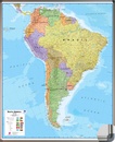 Wandkaart - Magneetbord Noord Amerika - North America Political 120 x 100 cm | Maps International Wandkaart Noord Amerika, politiek, 100 x 120 cm | Maps International