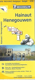 Wegenkaart - landkaart 379 Henegouwen - Hainaut | Michelin