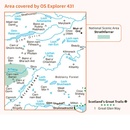 Wandelkaart - Topografische kaart 431 OS Explorer Map Glen Urquhart, Strathglass | Ordnance Survey