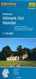 Fietskaart SAA02 Bikeline Radkarte Altmark Ost - Stendal | Esterbauer