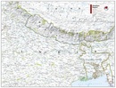 Wegenkaart - landkaart Himalaya + vlaggen | National Geographic