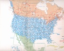 Wegenatlas USA - Canada-Mexico roadatlas 2027 | A4-Formaat | Ringband | Michelin