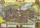 Historische Kaart Hamburgum – De kaart van Georg Braun en Franz Hogenberg 1572 | GRAS