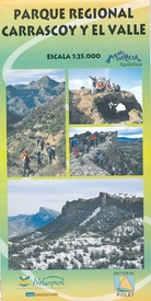 Wandelkaart Parque Regional Carrascoy y el Valle | Editorial Piolet