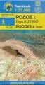 Wandelkaart 10.38 Rhodos - Rhodes & Symi | Anavasi