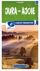 Wandelkaart 4 Jura / Ajoie | Kümmerly & Frey