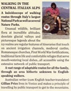 Wandelgids Walking in the Central Alps | Cicerone