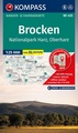 Wandelkaart 455 Brocken | Kompass