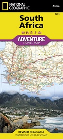 Wegenkaart - landkaart 3204 Adventure Map South Africa - Zuid Afrika | National Geographic
