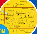 Wegenkaart - landkaart 03 Vorarlberg, Tirol, Oberbayern, Südtirol | Marco Polo