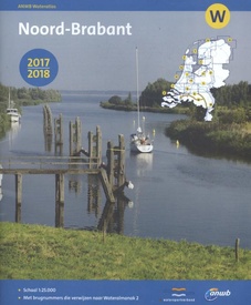 Waterkaart W ANWB Waterkaart Atlas Noord Brabant 2017-2018 | ANWB Media
