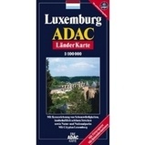 Wegenkaart - landkaart Luxemburg | ADAC