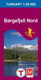 Wandelkaart 2621 Turkart Børgefjell Nord | Nordeca
