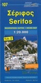 Wegenkaart - landkaart 107 Serifos | Road Editions