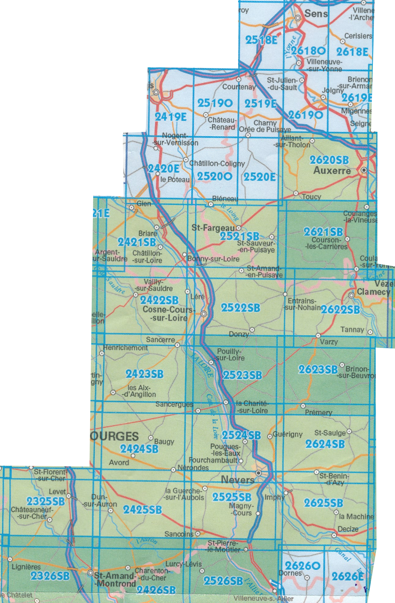 Wandelkaarten Bourgondie Morvan Reisboekwinkel De Zwerver