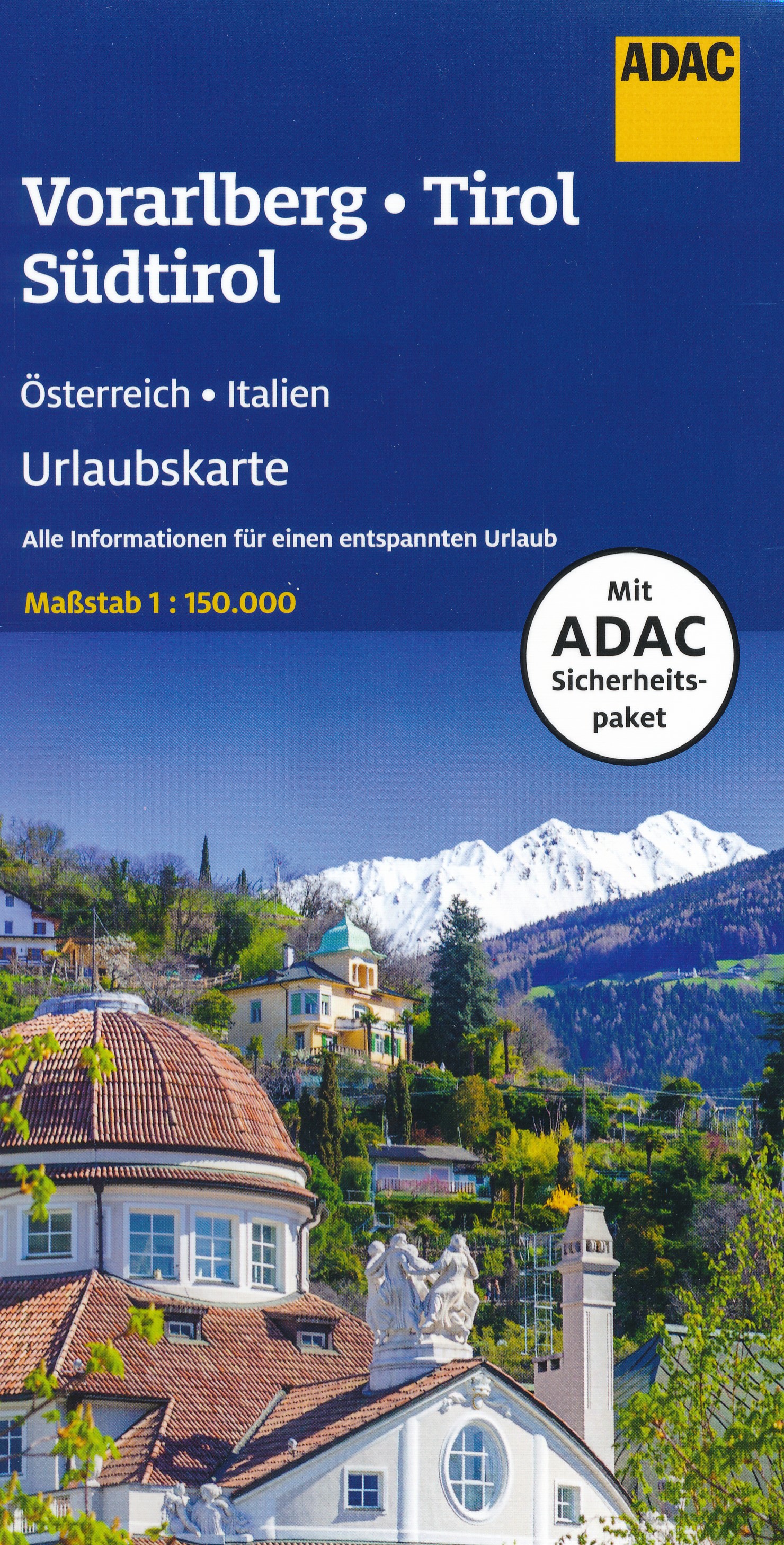 Online bestellen: Wegenkaart - landkaart 06 UrlaubsKarte Tirol, Vorarlberg, Südtirol | ADAC