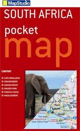 Landkaart - wegenkaart South Africa Zuid Afrika Pocket Map | Mapstudio | 