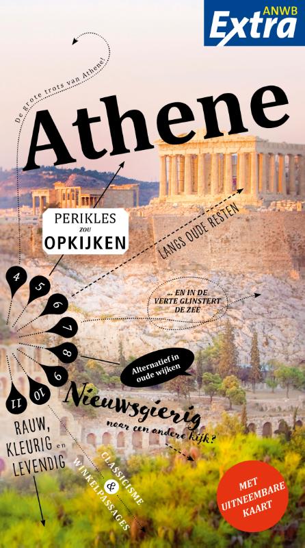 Online bestellen: Reisgids ANWB extra Athene | ANWB Media
