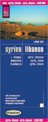 Online bestellen: Wegenkaart - landkaart Syrien - Libanon | Reise Know-How Verlag