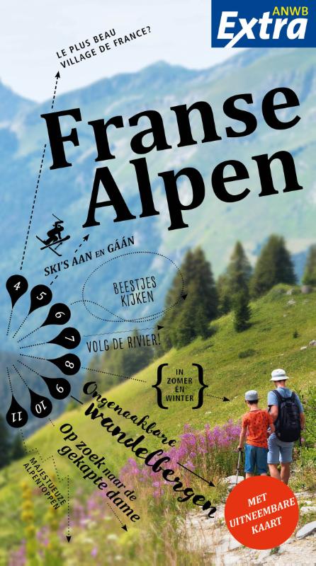 Online bestellen: Reisgids ANWB extra Franse Alpen | ANWB Media